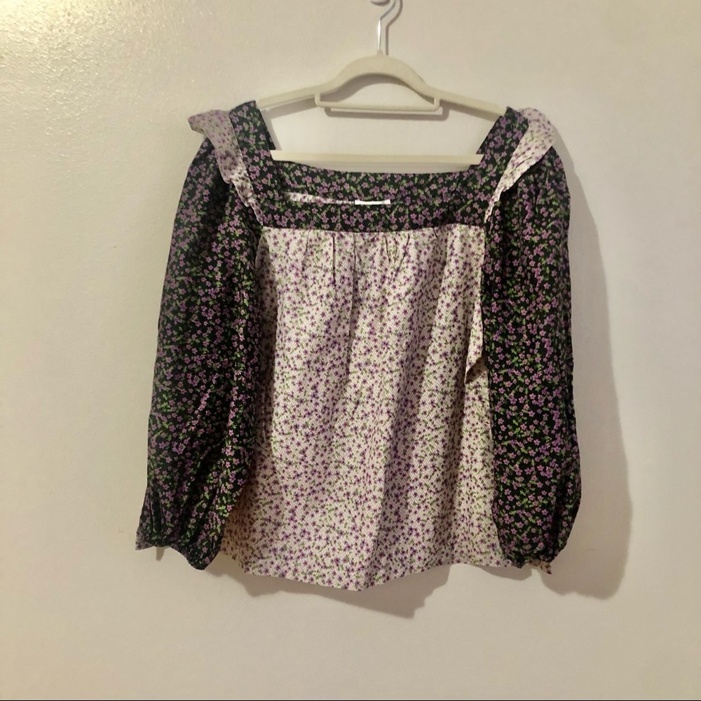Carolina Belle Montreal Cotton Blouse size Large